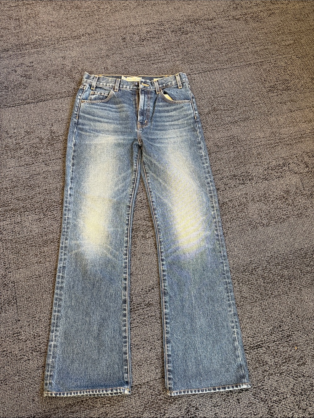 Nili Lotan Light Blue Flare Jeans